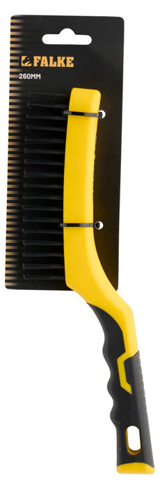 Falke stålbørste m/4 rækker